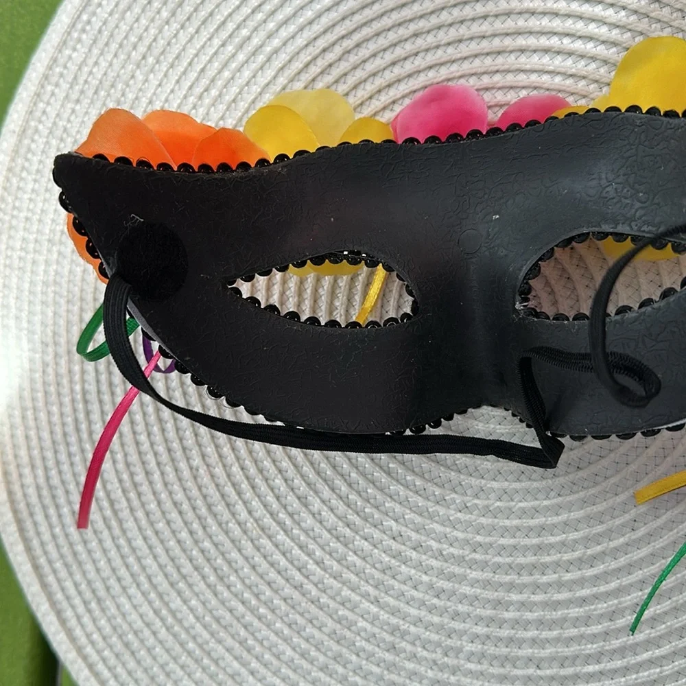 Flowered Masquerade Mask